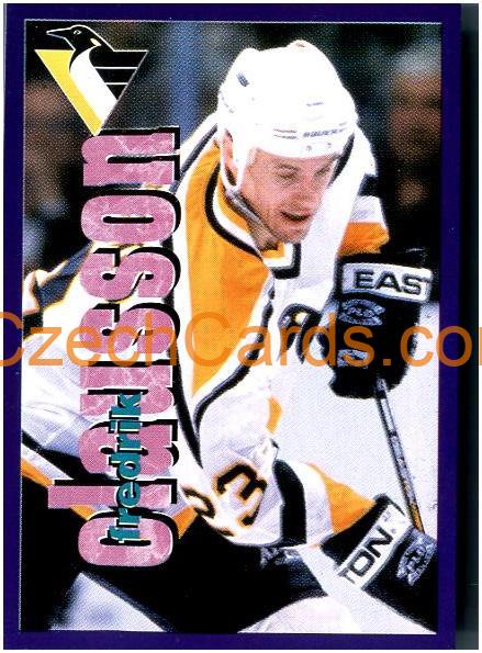 Fredrik Olausson 1998/99 Panini NHL Hockey sticker #54