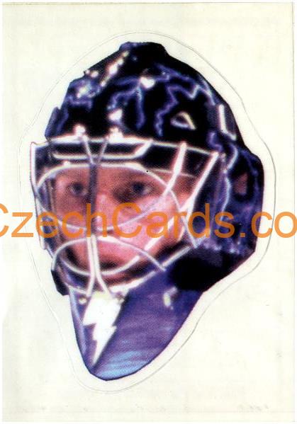 Mark Fitzpatrick 1998/99 Panini NHL Hockey sticker mask #96