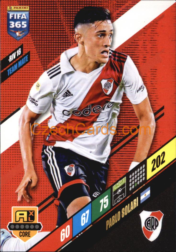 Pablo Solari 2024 Panini FIFA 365  Adrenalyn XL RIV16