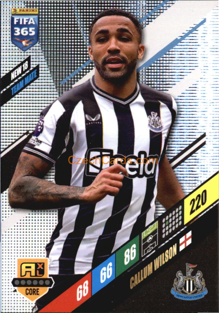 Callum Wilson 2024 Panini FIFA 365  Adrenalyn XL NEW18
