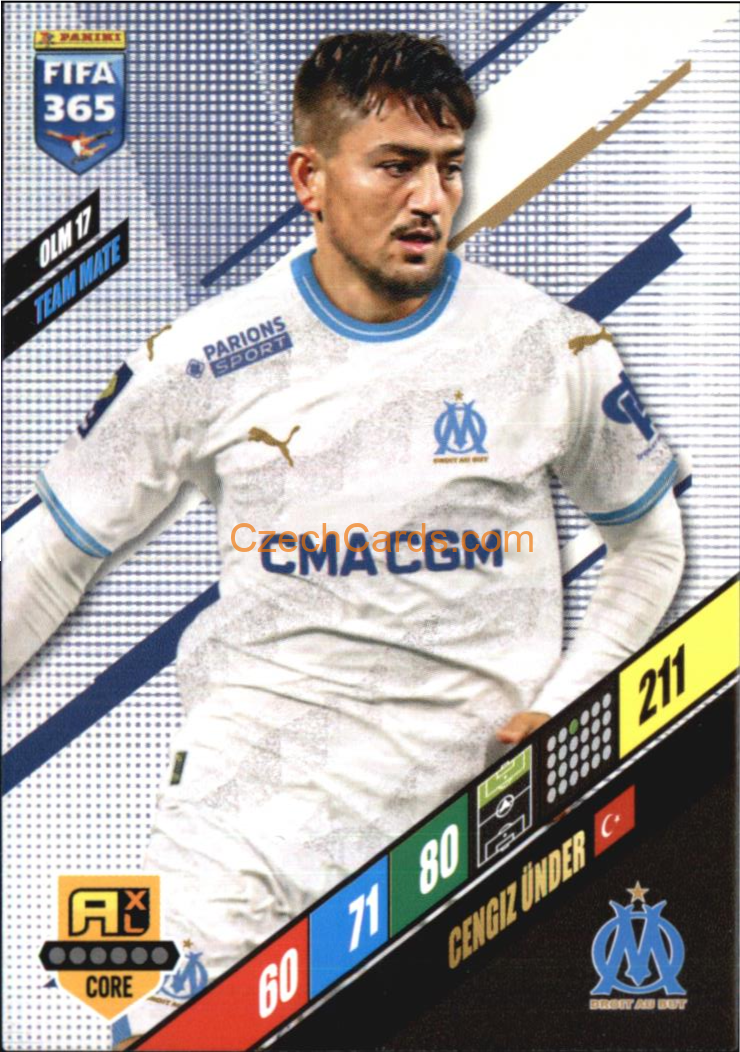 Cengiz Ünder 2024 Panini FIFA 365  Adrenalyn XL OLM17
