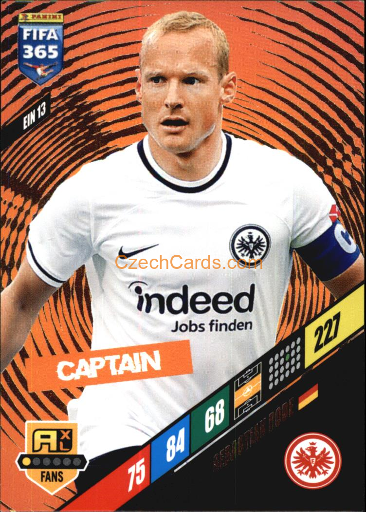 FOOTBALL/SOCCER Sebastian Rode 2024 Panini FIFA 365 Adrenalyn XL