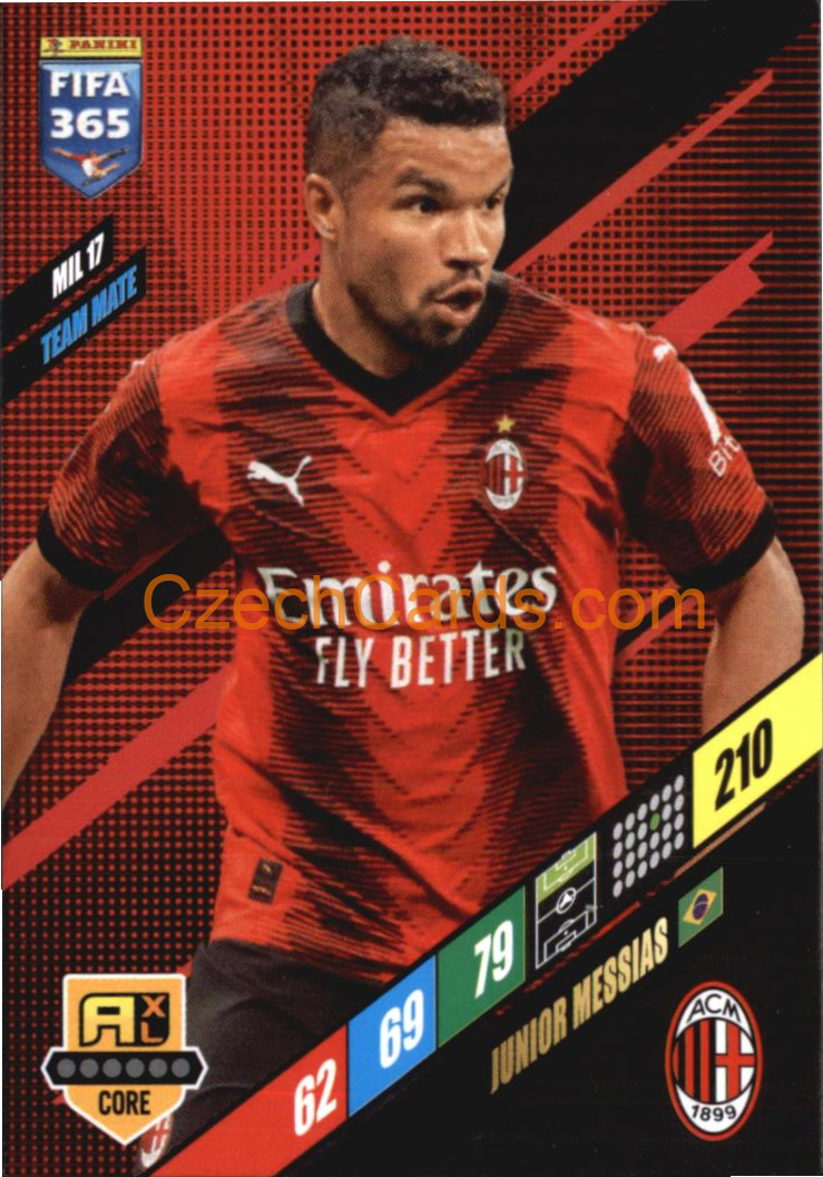 Junior Messias 2024 Panini FIFA 365  Adrenalyn XL MIL17