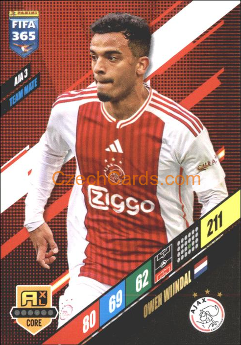 Owen Wijndal 2024 Panini FIFA 365  Adrenalyn XL AJA3