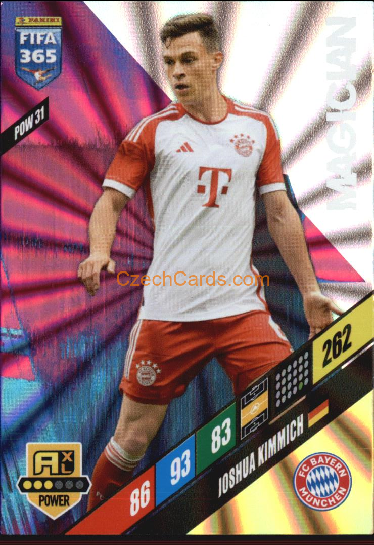 Joshua Kimmich 2024 Panini FIFA 365  Adrenalyn XL Magician POW31