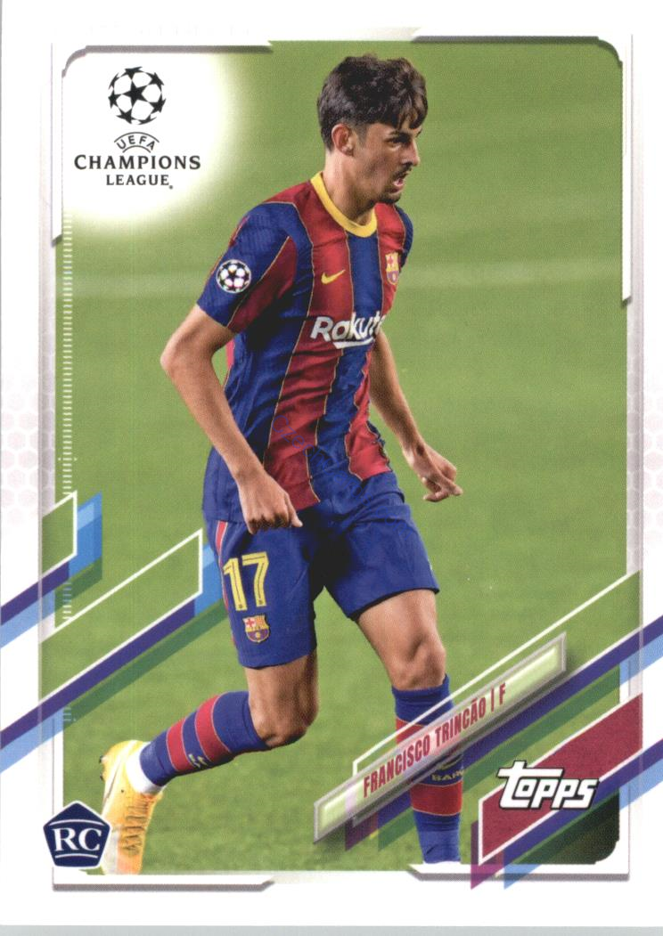 Francisco Trincao 2020/21 Topps UCL Japan edition #4 RC