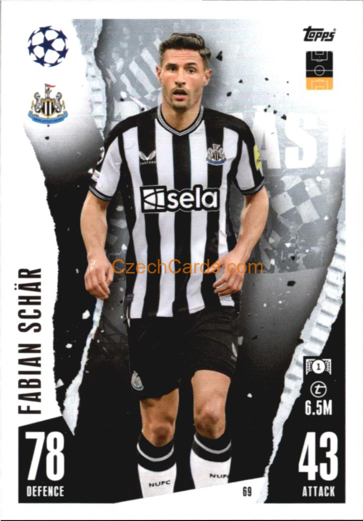 Fabian Schär 2023/04 Topps Match Attax #69