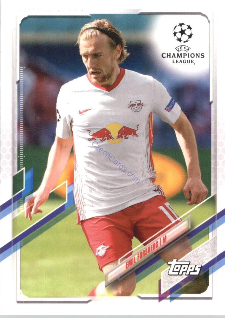 Emil Forsberg 2020/21 Topps UCL Japan edition #7 