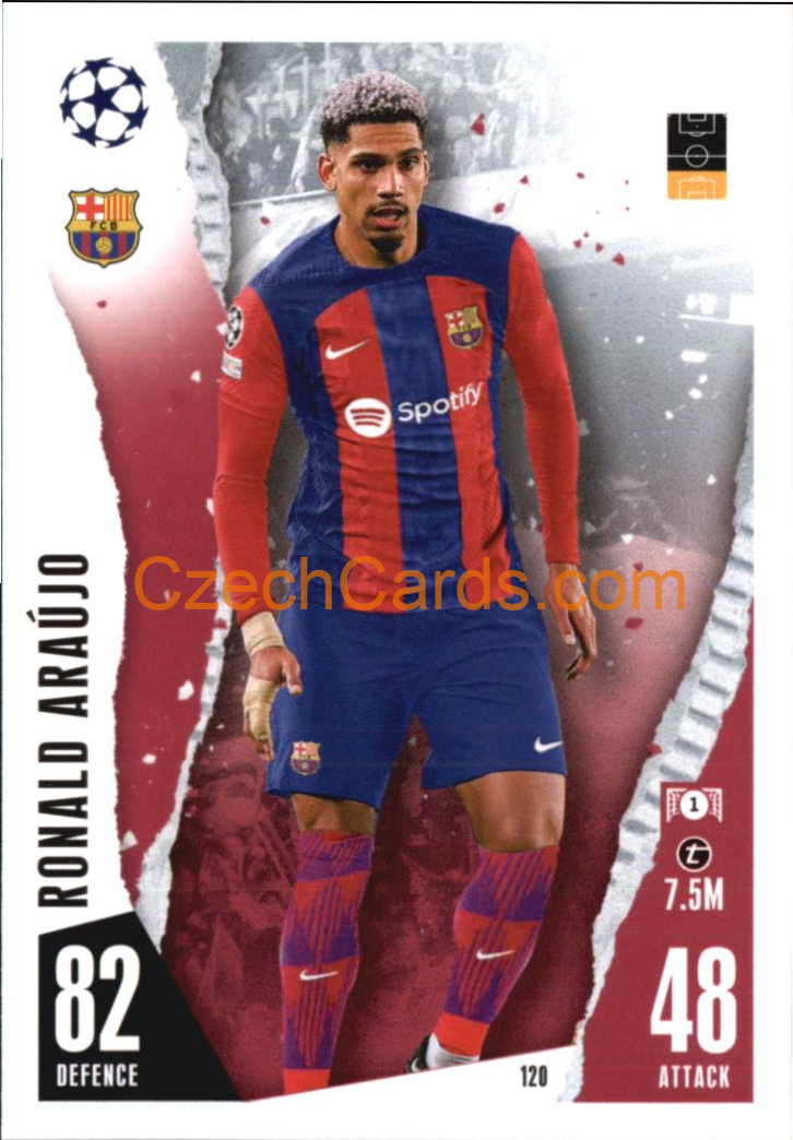 Ronald Araüjo 2023/04 Topps Match Attax #120