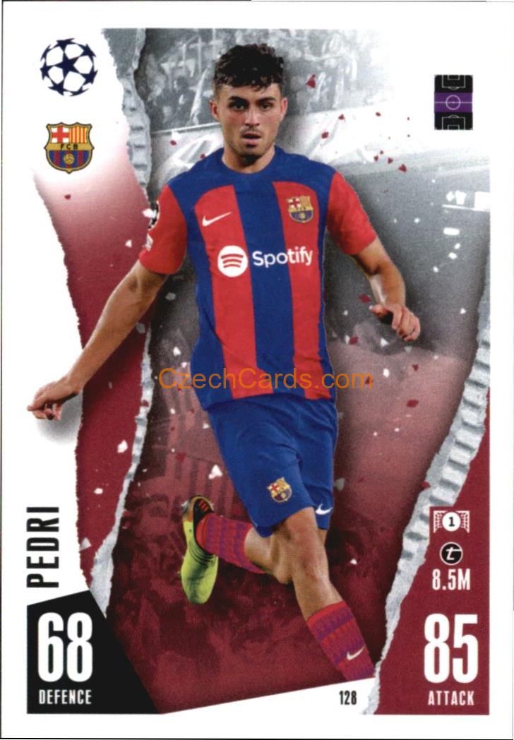 Pedri 2023/04 Topps Match Attax Battler #128