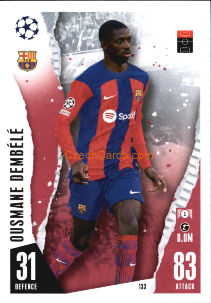 Ousmane Dembélé 2023/04 Topps Match Attax #133