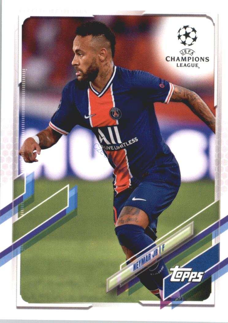 Neymar Jr 2020/21 Topps UCL Japan edition #16