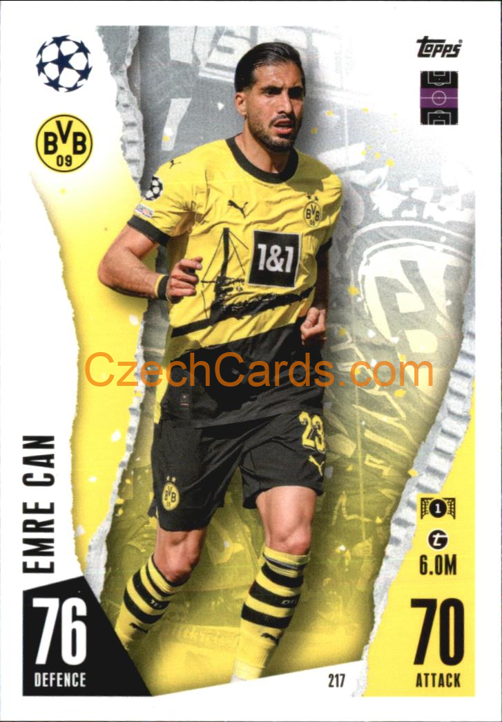 Emre Can 2023/04 Topps Match Attax #217