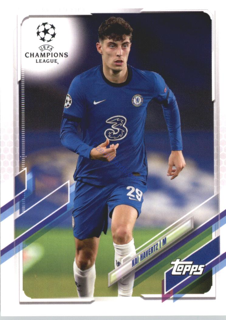 Kai Havertz 2020/21 Topps UCL Japan edition #20
