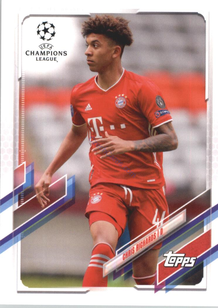 Chris Richards 2020/21 Topps UCL Japan edition #22