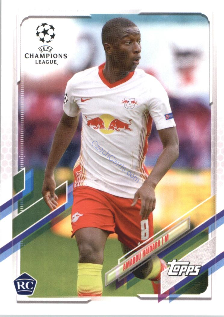 Amadou Haidara 2020/21 Topps UCL Japan edition #23 RC