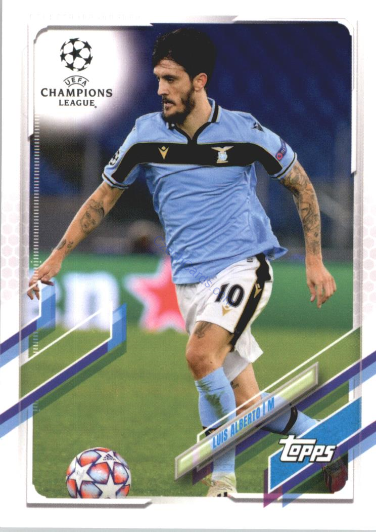 Luis Alberto 2020/21 Topps UCL Japan edition #24