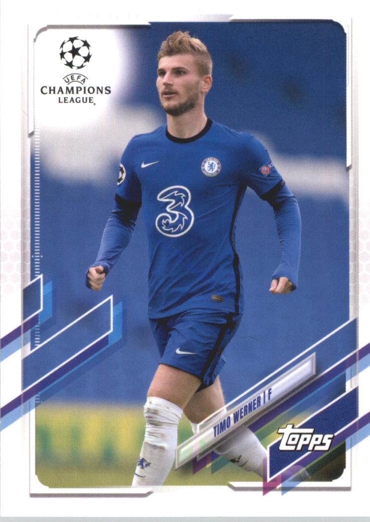 Timo Werner 2020/21 Topps UCL Japan edition #25
