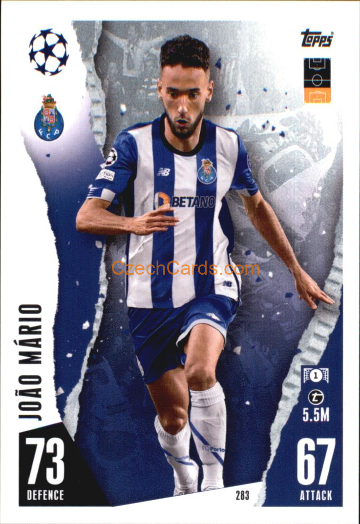 João Mário 2023/04 Topps Match Attax #283