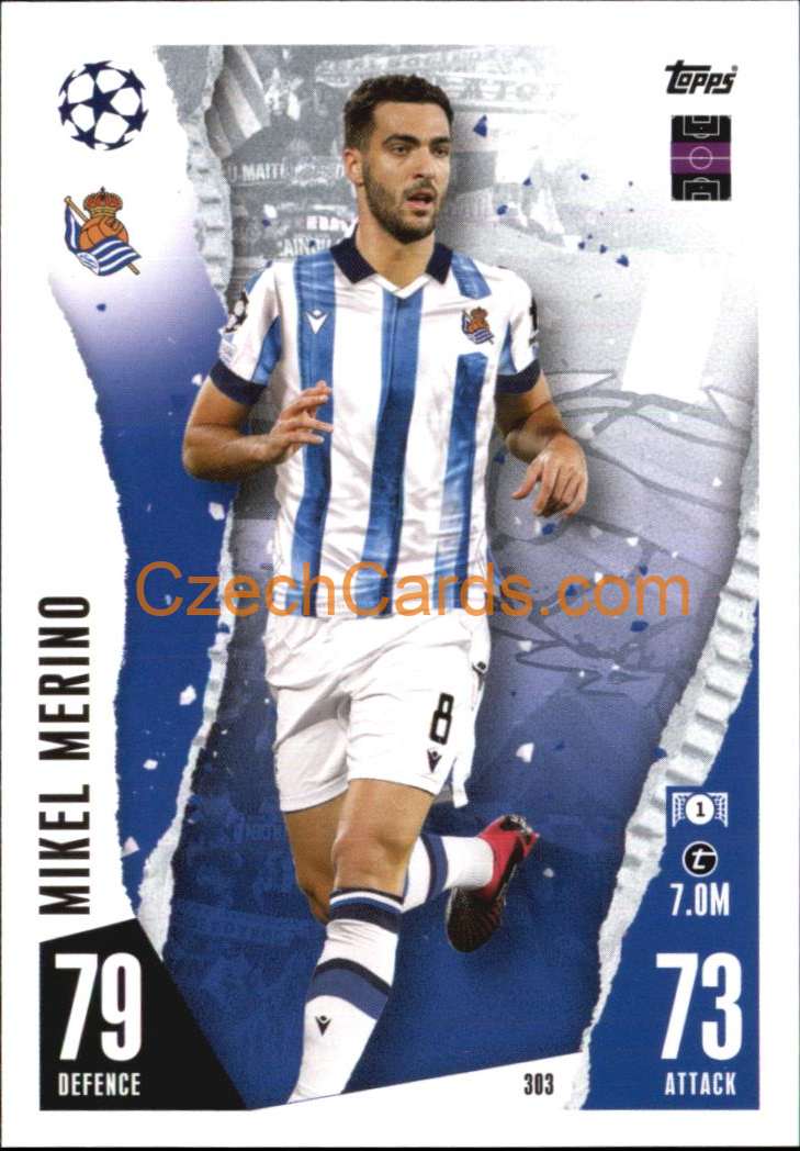Mikel Merino 2023/04 Topps Match Attax #303
