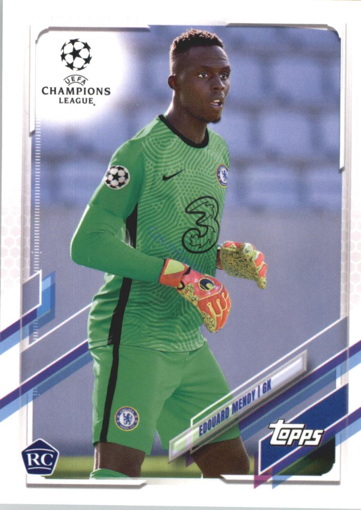 Edouard Mendy 2020/21 Topps UCL Japan edition #38 RC