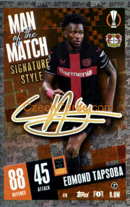 Edmond Tapsoba 2023/04 Topps Match Attax Man of the Match #419