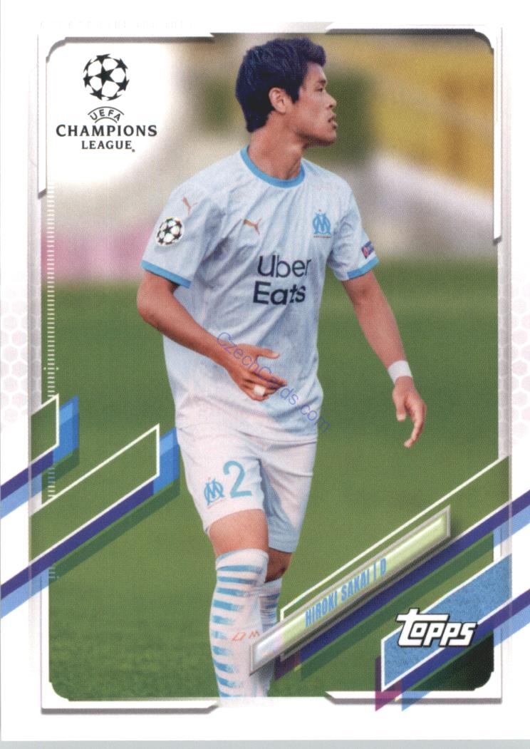 Hiroki Sakai 2020/21 Topps UCL Japan edition #40 