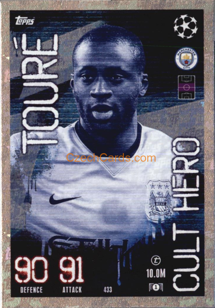 Yaya Touré 2023/04 Topps Match Attax Cult Hero #433