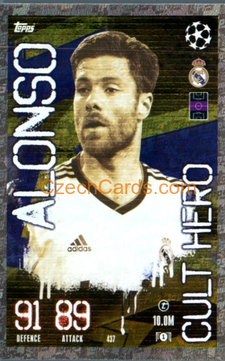 Xabi Alonso 2023/04 Topps Match Attax Cult Hero #437