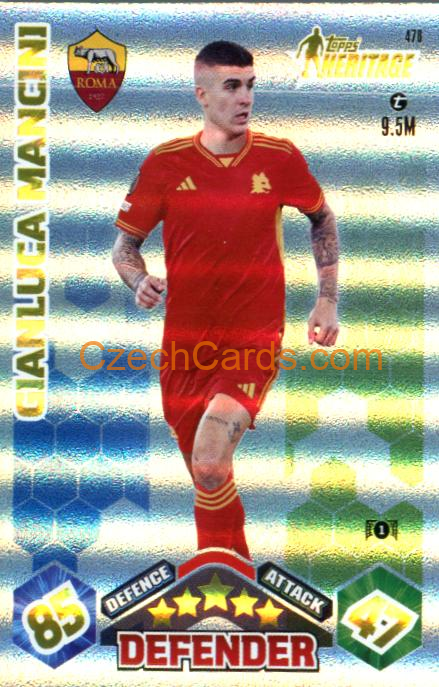 Gianluca Mancini 2023/04 Topps Match Attax Heritage #478