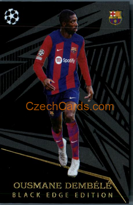 Ousmane Dembélé 2023/04 Topps Match Attax Black Edge Edition #494