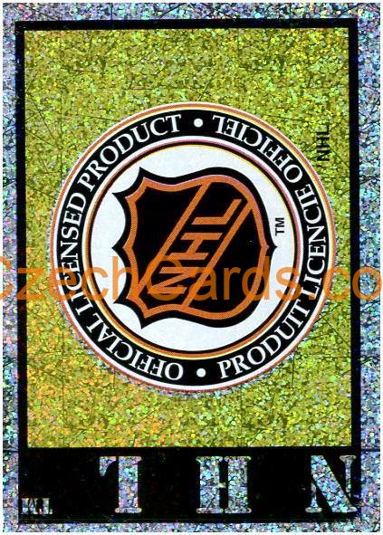 NHL Logo 1999/00 Panini NHL sticker metal #1