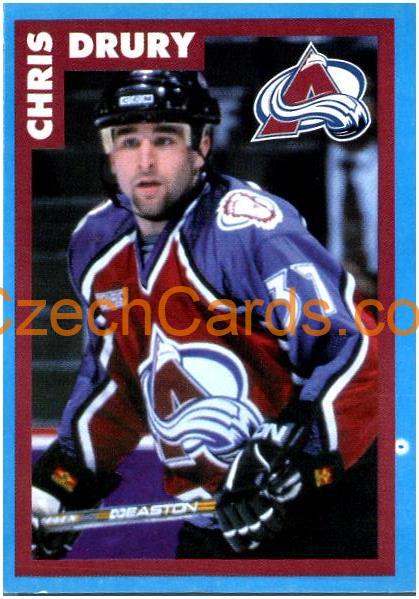 Chris Drury 1999/00 Panini NHL sticker #4