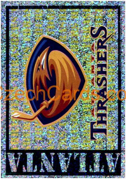 Atlanta Thrashers Logo 1999/00 Panini NHL sticker #9