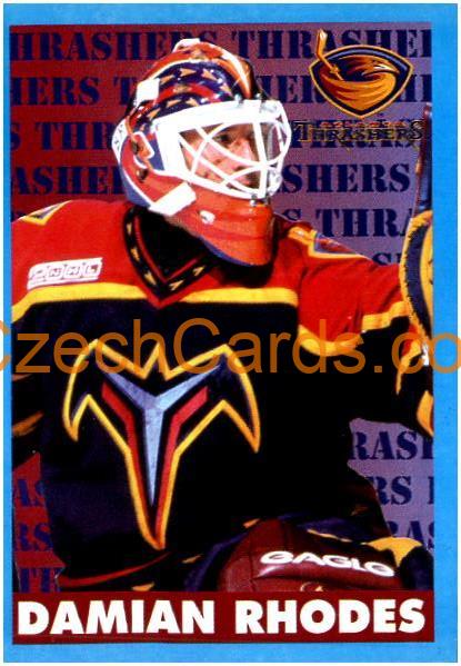 Damian Rhodes 1999/00 Panini NHL sticker #17