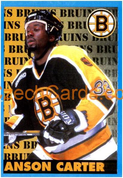 Anson Carter 1999/00 Panini NHL sticker #22