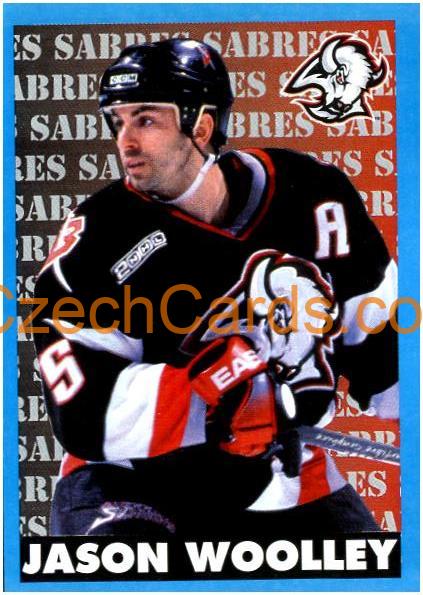Jason Woolley 1999/00 Panini NHL sticker #36