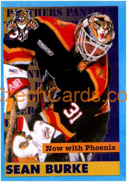 Sean Burke 1999/00 Panini NHL sticker #54