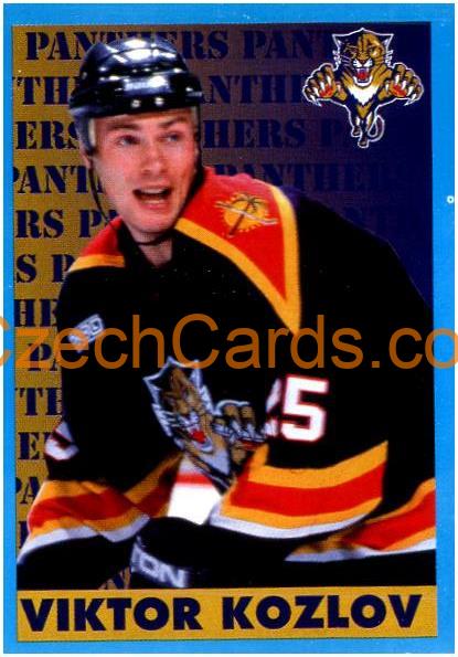 Viktor Kozlov 1999/00 Panini NHL sticker #60