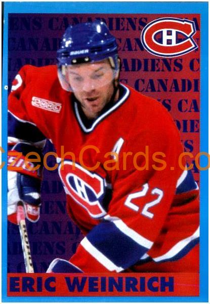 Eric Weinrich 1999/00 Panini NHL sticker #74
