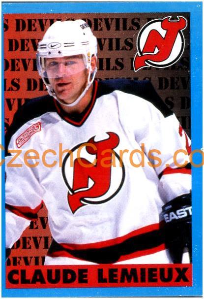Claude Lemieux 1999/00 Panini NHL sticker #80