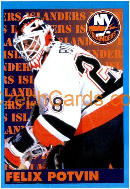 Felix Potvin 1999/00 Panini NHL sticker #91