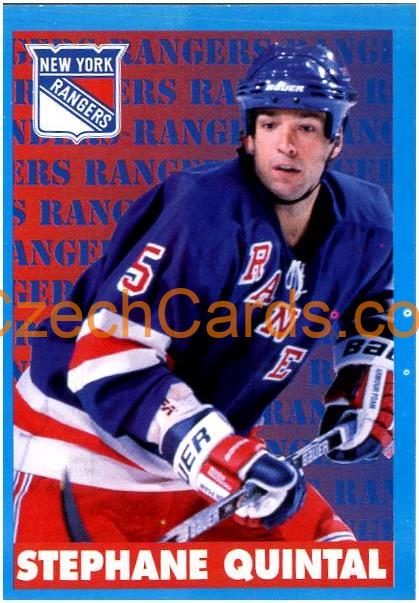 Stephane Quintal 1999/00 Panini NHL sticker #105
