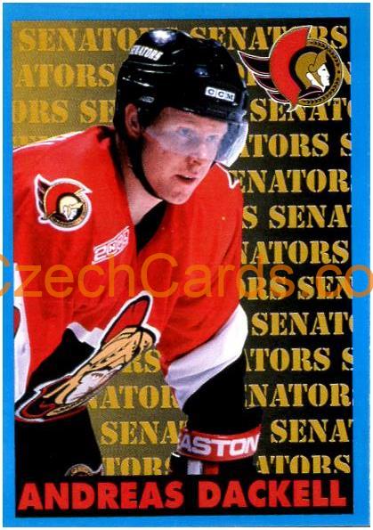 Andreas Dackell 1999/00 Panini NHL sticker #110
