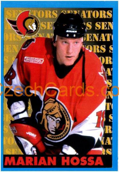Marian Hossa 1999/00 Panini NHL sticker #114