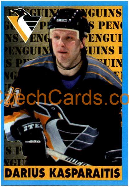 Darius Kasparaitis 1999/00 Panini NHL sticker #135