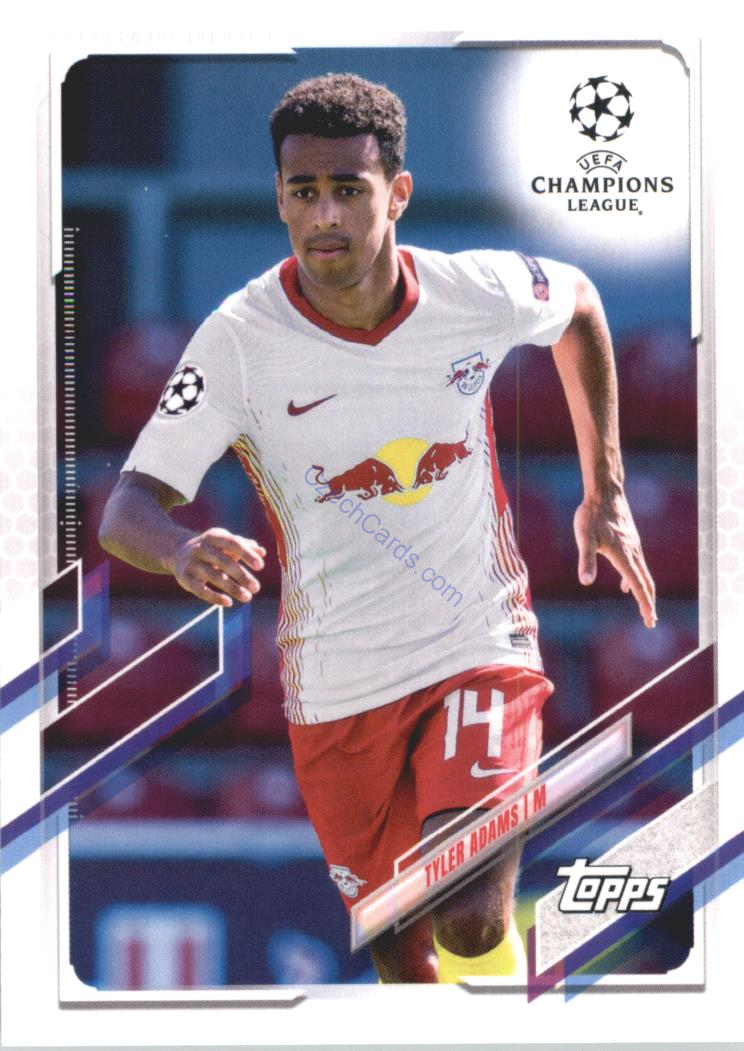 Tyler Adams 2020/21 Topps UCL Japan edition #73 