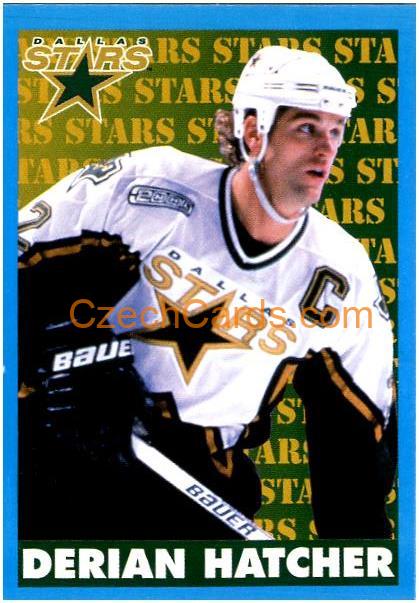 Derian Hatcher 1999/00 Panini NHL sticker #224