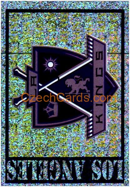 Los Angeles Kings Logo 1999/00 Panini NHL sticker metal #251