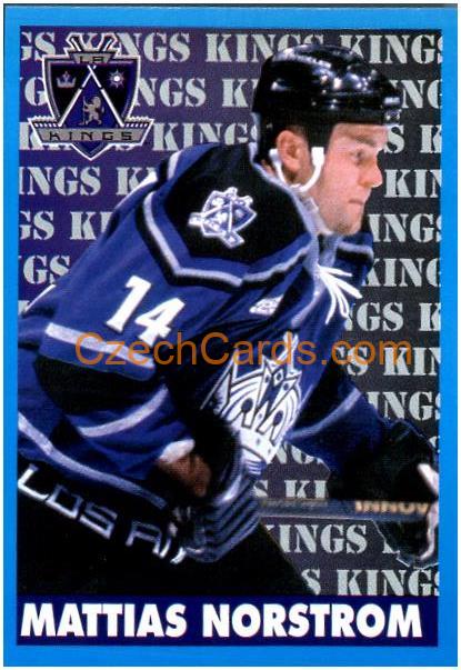Mattias Norstrom 1999/00 Panini NHL sticker #253